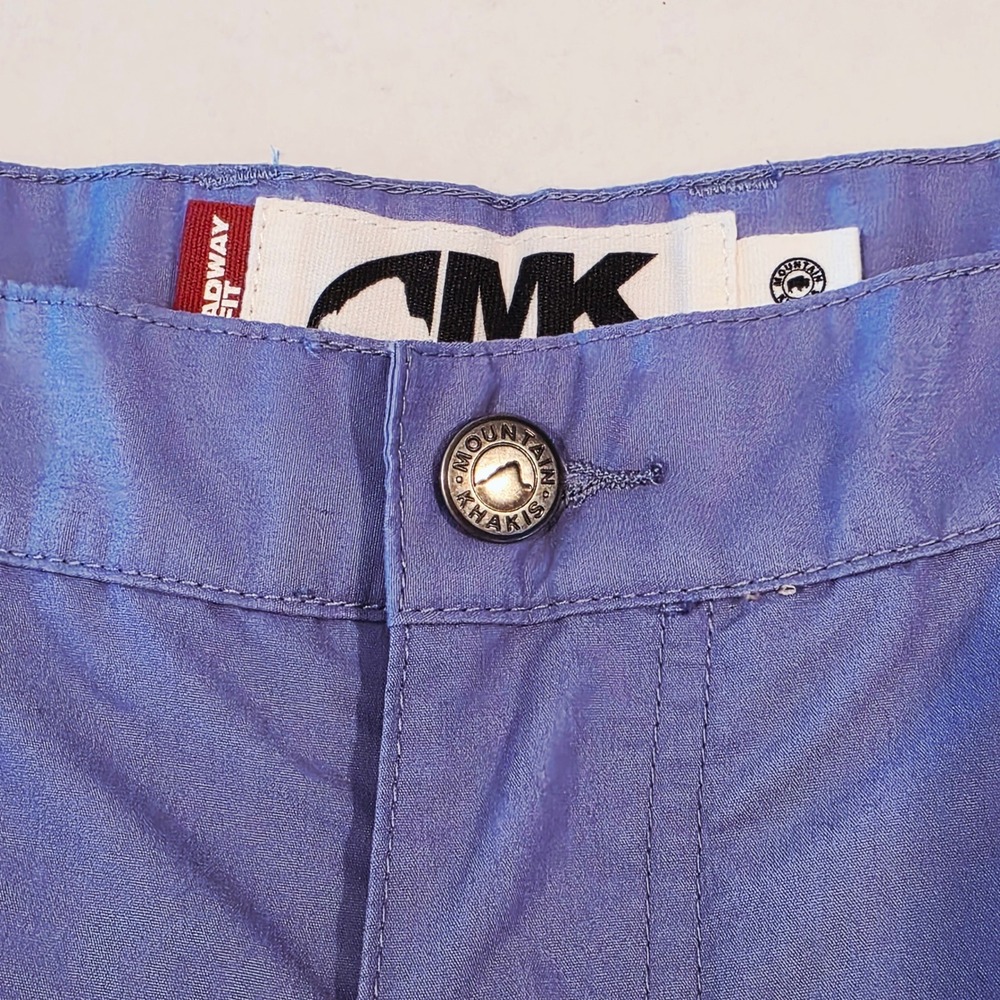 Mountain Khakis Broadway Fit Shorts Mens 38x10 Blue Cotton Blend NWT - Picture 4 of 16